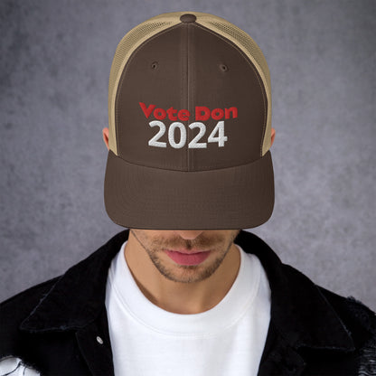 Vote Don Trucker Cap